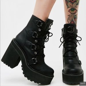 Killstar broom rider boots